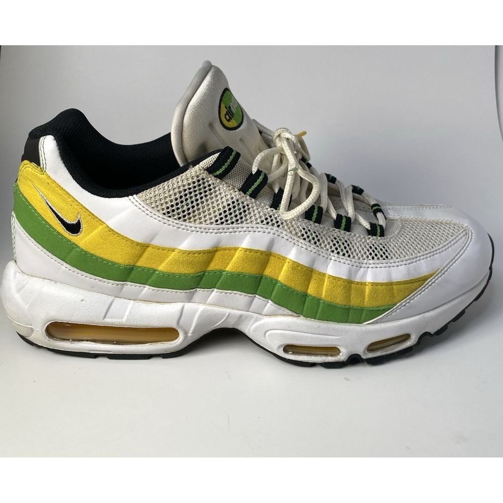 Nike Air Max 95 Essential Green Apple Tour Yellow DQ3429-100 Mens Size 13